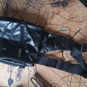 Roots shoulder bag